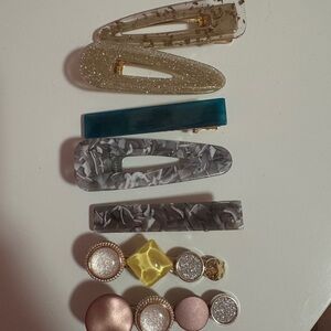Stylish Hair Clip Set in Mixed Colors